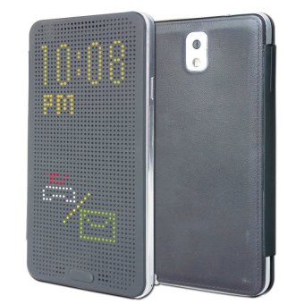 Dot View Case for Samsung Galaxy Note 3 - Hitam