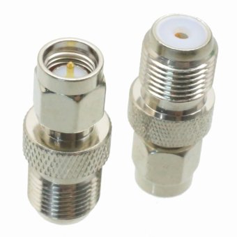 Fliegend 1pce F female jack to SMA male plug nickel RF coaxial adapter connector