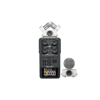 Zoom H6 Handy Recorder + Accesories Pack - Hitam