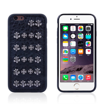 For Apple iPhone 6 4.7 inch Case Moonmini Full Body Armor Shockproof Case with Rivets - Pattern 8 - intl
