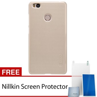 Nillkin Xiaomi Mi 4S / Mi4S Super Frosted Shield Hard Case - Original - Gold + Gratis Nillkin Screen Protector