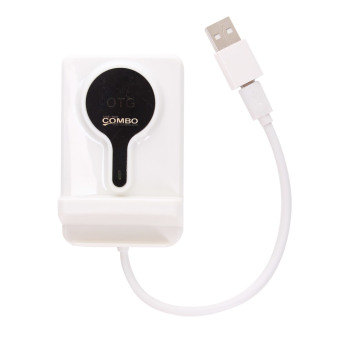 Generic USB Smart Combo Multifungsi USB Hub untuk PC dan Smartphone - Putih