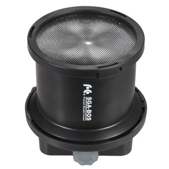 SGA-BOS Light Extender 2 Times Exposure Value Conical Snoot with CA-SGU Adaptor and 10pcs Color Filters for YONGNUO Neewer Canon Nikon Meike Vivitar Flash Speedlite