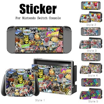 NEW Decal Skin Sticker AntiDust PVC Protector For Nintendo Switch Console ZY-Switch-0135 - intl