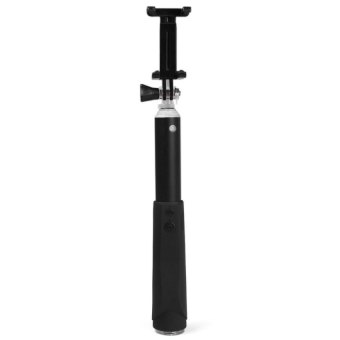 TimeZone 97cm Z07-9 Bluetooth Remote Control Selfie Monopod withCamera Shutter Clip Holder and Tripod for iPhone 6 / 6 Plus (Black) - Intl