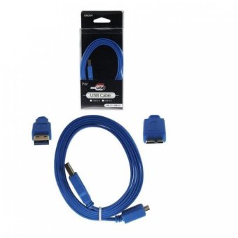 Eacan Kabel Flat USB Micro 1,5M 3.0 - Biru