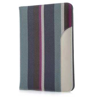 TimeZone PU Leather Flip Cover for iPad Mini 1 2 3 (Brown)