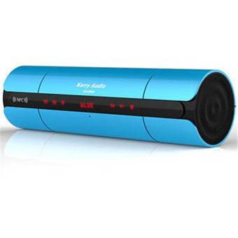 Original Kerry Portable NFC FM HIFI Bluetooth Speaker Wireless Stereo Loudspeakers Super Bass Sound Box(Blue) - Intl