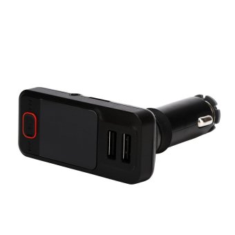 Babanesia Bluetooth Car Charger Dual USB MP3 Player BT719 - Hitam