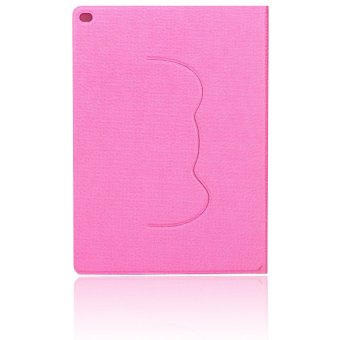 Vococal PU Leather Flip Stand Smart Cover Skin for iPad Pro 12.9 inch (Rose)