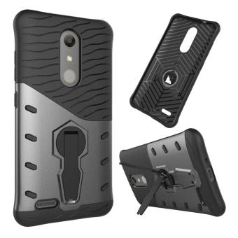 Heavy Duty Shockproof Dual Layer Hybrid Armor Protective Cover with 360 Degree Rotating Kickstand Case for ZTE Zmax Pro / Z981 - intl
