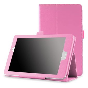 Acer Iconia Tab 8 A1-840FHD A1-840 FHD 8.0-Inch Tablet Case - PU Leather Multi-Angle Stand Auto Sleep Wake Magnetic Smart Cover (Pink)