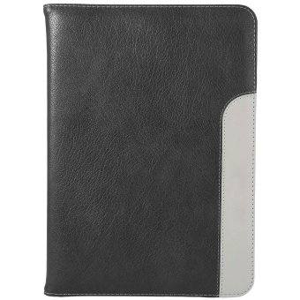 TimeZone PU Leather Flip Cover for iPad Air 2 (Black)