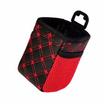 Fancyqube Car Carrying Bag High quality Storage Bag Pocket Cage Red - intl