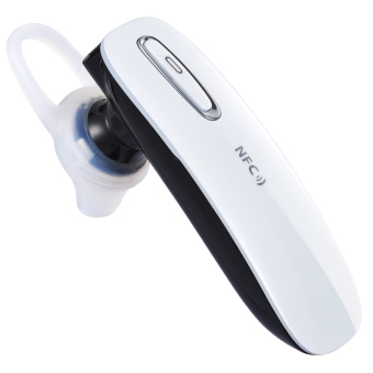 DACOM Aurora Wireless Bluetooth 4.0 Headset Stereo In-ear HookEarphone Multi Earphone Universal (white) - intl