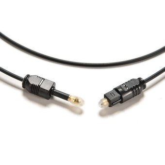 Velishy Mini konektor 3,5 mm Digital optik SPDIF Audio kabel kawat 1 m