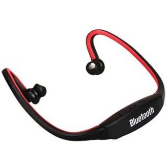 Sport Wireless Bluetooth Headset - Hitam