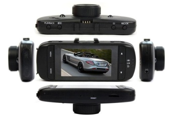 2.7' 1080P Full HD Car Vehicle Camera Recorder DVR G-sensor GPS H.264 - intl