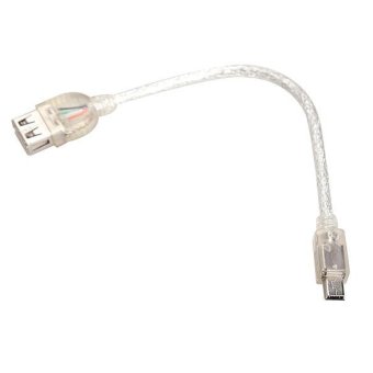 Short OTG Female Mini 5-pin Male to USB Female Adapter Extension Cable - intl