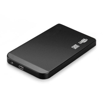 Vococal Portable Xternal Mobile Hard Drive Disk Case (Black)