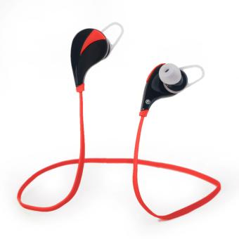 JUSHENG G6 Wireless Bluetooth Noise Cancelling In-Ear Wireless Earbuds Earphones (Red) - intl