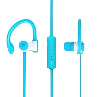 Bluetooth Ear Hook Wireless Sports Stereo Waterproof Headset Earphone BU - intl