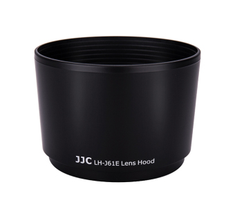 JJC LH-J61E Black Lens Hood compatible products for OLYMPUS M.ZUIKO DIGITAL ED 75-300mm f/4.8-6.7 Lens / OLYMPUS ZUKIO DIGITAL ED 70-300mm f/4-5.6 Lens / Olympus M.ZUIKO DIGITAL ED 75-300mm f/4.8-6.7 II - intl