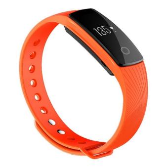 Abusun Bluetooth 4.0 Smart Bracelet Heart Rate Monitor Smart Wristband Fitness Tracker Smart Band for Android iOS iPhone 6 6S - intl