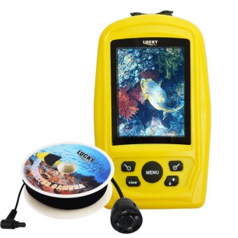 Lucky FF3308-8 Waterproof Underwater Camera with 20M Cable Fish Finder Monitor