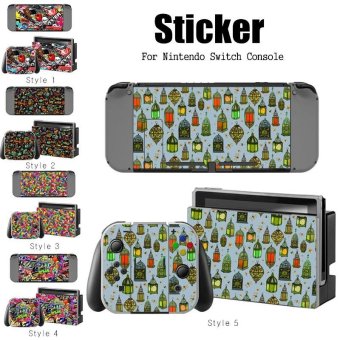 New Decal Skin Sticker Anti Dust PVC Protector For Nintendo Switch Console ZY-Switch-0130 - intl