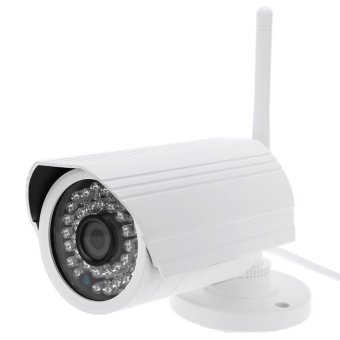 AU PLUG B04WSD 720P Wireless 3.6MM Night Vision IP Outdoor Camera with Motion Detection(...)(OVERSEAS) - intl