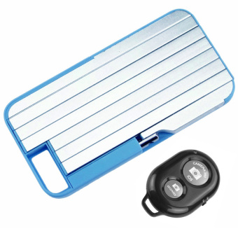JinGle Selfie Stick and ABS Plastic Case for iPhone 6 Plus/6s Plus (Blue)