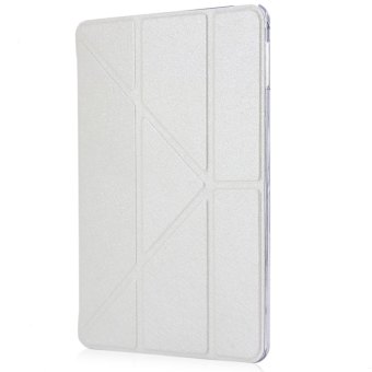 TimeZone PU Leather Cover for iPad Mini 4 7.9 inches (White)