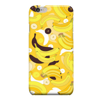 Indocustomcase Banana Untuk Apple iPhone 6 plus Cover Hard Case
