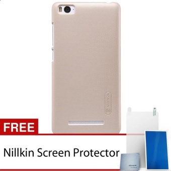 Nillkin Super Frosted Shield Xiaomi Mi 4i / Xiaomi Mi 4C - Emas + Free Nillkin Screen Protector