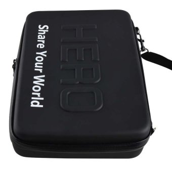 HERO Waterproof EVA Big Size Case For GoPro & Xiaomi Yi - Black