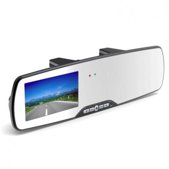 YOCHO Smart 2.7Inch HD 1080P LCD 120 Degree View Rearview Mirror Car Video Recorder - Intl