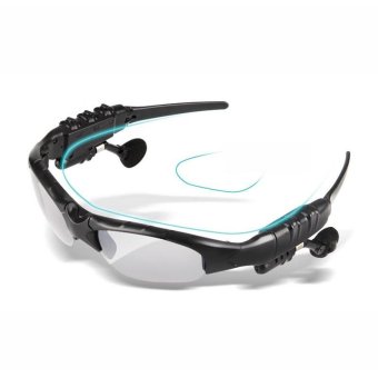 TOMSOO 1PC Bluetooth Sunglasses Sun Glasses Music Handsfree Headset Headphone��clean ) - intl