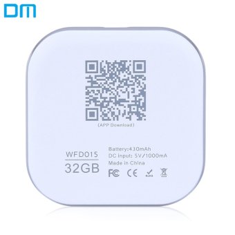 DM S3 WFD015 32GB Wireless WiFi Phone U Disk Expansion for iPhone iPad iOS / Android with LED Indicator Light - intl