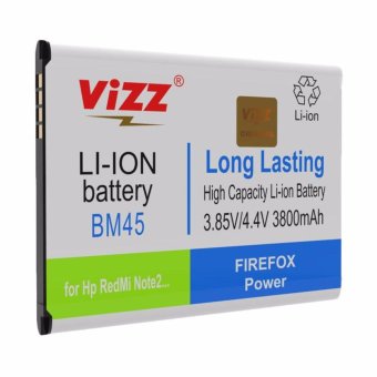 Vizz BM45 Double Power Baterai for Xiaomi Redmi Note 2 [3800 mAh]