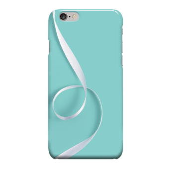 Indocustomcase Blue Tosca Tape Cover Hard Case for Apple iPhone 6 Plus