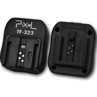 Pixel TF-323 P-TTL Flash Hot Shoe Adapter with PC Connection Port for Sony A100