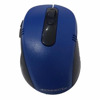 4connect Optical Wireless 2.4GHz Mouse -Blue