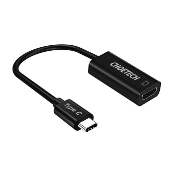 CHOETECH USB 3.1 Type C (Thunderbolt 3 Compatible) to 4K HDMI Adapter for MacBook 2015/2016, Chromebook Pixel and More - intl