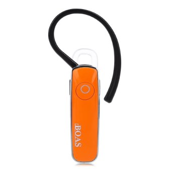 TimeZone Wireless Bluetooth Mono Headsets (Orange)