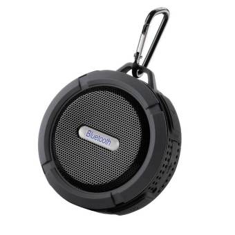 JIANGYUYAN Waterproof Outdoor Shower Bluetooth 3.0 Speaker with Mic (Gray)