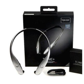 LG Tone HBS-900 HBS 900 Bluetooth Earphone Headset for Mobile Phone (Silver) (Intl)