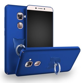 New 360 Protection Housing For Letv LeEco Le 2 Le Pro 2 Case Ultra-thin Hard Matte PC Back Cover with Phone Stand Holder(Blue) (...)-intl