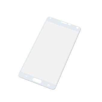joyliveCY Tempered Glass Screen Protector for Samsung Galaxy Note 4 (White)