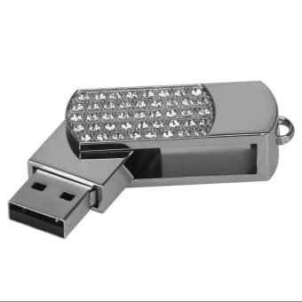 LCFU764 64GB Crystal Flash Memory Drive Stick U Disk USB （silver） - Intl